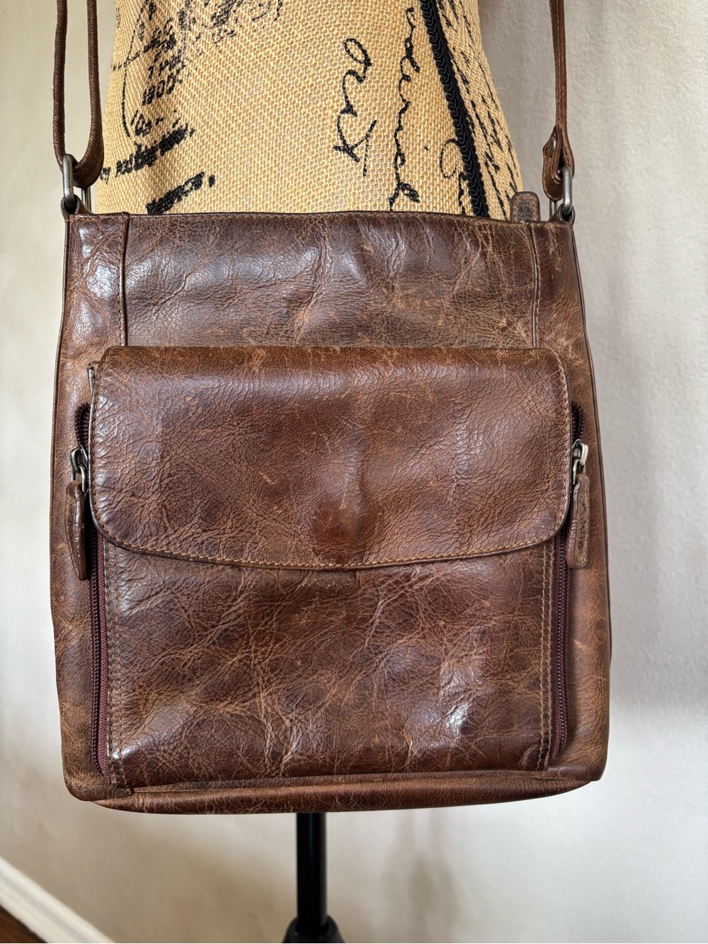 Adrian Klis leather Crossbody bag